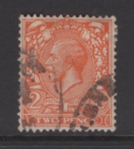 Great Britain  Scott # 190   used single