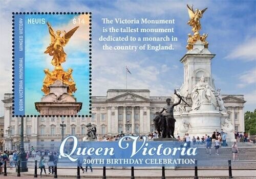 Nevis 2019 - Queen Victoria 200th Birthday - S/S -Scott #1993 -MNH