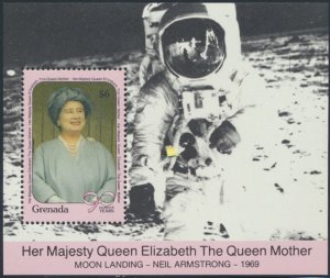 Grenada SC# 1857  MNH SG MS2134 Queen Mother / Moon 1990  see scan /detail  