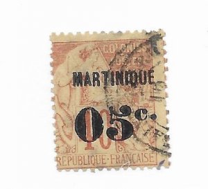 Martinique #16 ? Used - Stamp - CAT VALUE $21.50