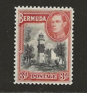 BERMUDA SC# 121   FVF/MNH