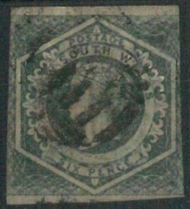 70279 - AUSTRALIA: New South Wales - STAMP: Stanley Gibbons # 90 - Finely Used