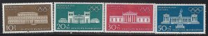 Germany B459-62 MNH OLYMPICS O495-1