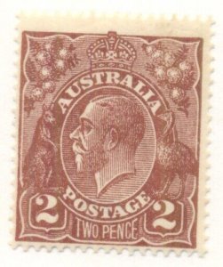 AUSTRALIA #70a Mint Hinged, Scott $45.00