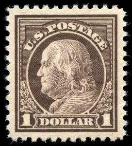 momen: US Stamps #518 Mint NH OG PSE Graded XF-SUP 95J