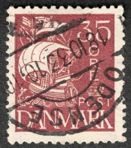 Denmark, Scott # 196, used, Cat = $ 1.50.  Lot 230859