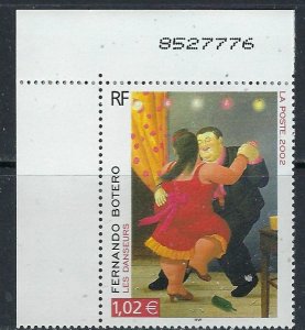 France 2871 MNH 2002 The Dancers (ak5835)