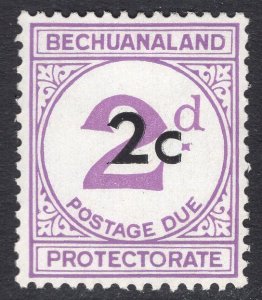 BECHUANALAND PROTECTORATE SCOTT J8D