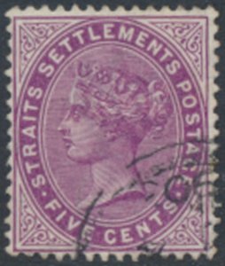 Straits Settlements   SC# 47  Used  see details & scans