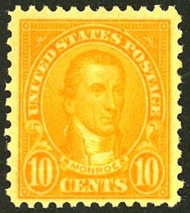 U.S. #562 MINT OG HR