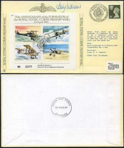 JSF1b 75th Ann of the Formation of the RFC Military Wing Pilot Signed