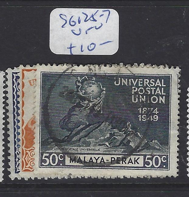 MALAYA PERAK (P1409B)   UPU  SG 125-7     VFU