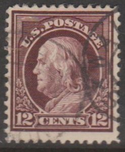 U.S. Scott #417 Franklin Stamp - Used Single