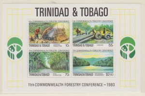 Trinadad & Tobago Scott #336a Stamp - Mint NH Souvenir Sheet