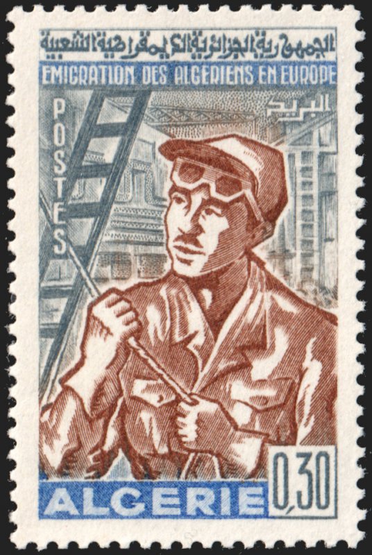 Algeria #399  MNH - Welder (1968)