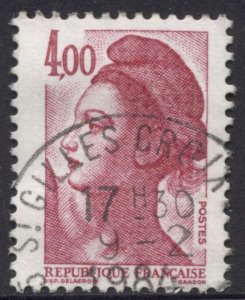 France #1803 Liberty Delacroix Used CV$0.40