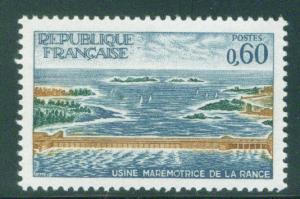 France Scott 1170 MNH** 1966 Rance Power station CV$0.45