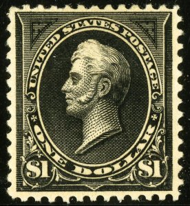 US Stamps # 261 MLH VF Fresh Scott Value $1,000.00 
