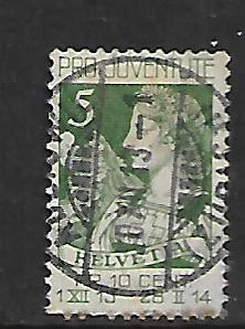 SWITZERLAND, B1, USED, HELVETIA & MATTERHORN