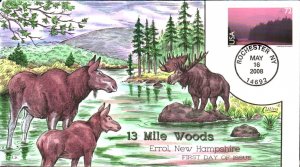 #C144 Thirteen Mile Woods NH Collins FDC