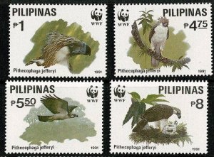 Philippines #2094-7 MH cpl birds