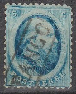 Netherlands #4  F-VF Used CV $16.00  (A6329)