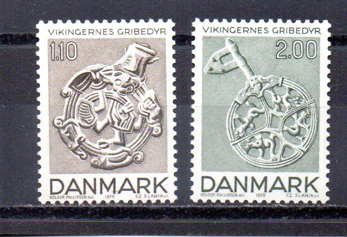 Denmark 653-654 MNH