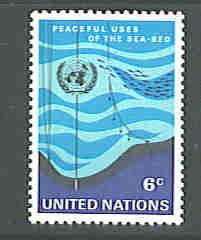 UN New York issue Sc. # 215 f-vf mnh single 