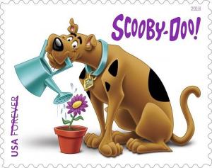 2018 50c Scooby-Doo! Mystery, Fred, Daphne, Velma & Shaggy Scott 5299 Mint VF NH