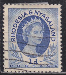 Rhodesia & Nyasaland 142 Queen Elizabeth II 1954