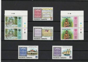 samoa i sisifo mint never hinged  stamps ref 16480