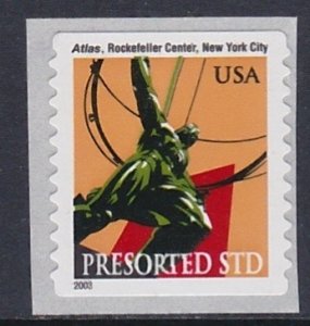 3770 Atlas Statue Coil MNH