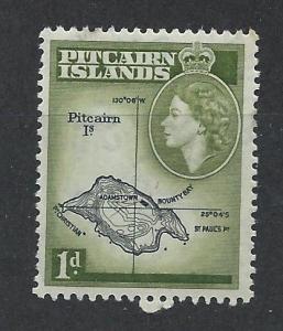 PITCAIRN ISLANDS SC# 21 F-VF LH 1957