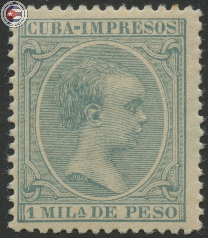 Cuba 1896 Scott P26 | MNH | CU18117