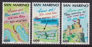 San Marino 1198-1200 MNH VF