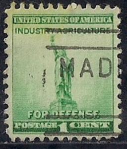 899 1 cent Defense Liberty XF used