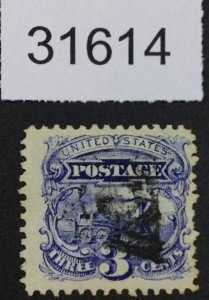 US STAMPS  #114 USED LOT #31614