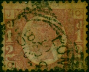 GB 1870 1/2d Rose-Red SG49 Pl 8 Good Used