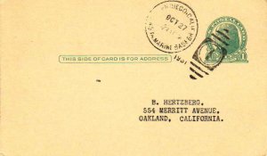 United States California U.S.N. Sta. Marine Base Br. San Diego 1931 numeral d...