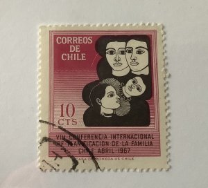 Chile 1967 Scott 362 used - 10c, Conference for Family planning