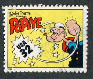 3000k Comic Strips Classics:  Popeye used single