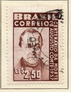 Brazil 1957 Early Issue Fine Used 2.5Cr. NW-98318