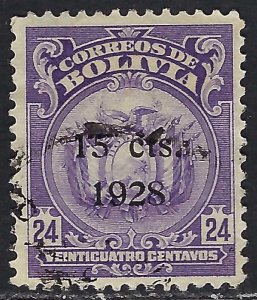 Bolivia 184 VFU Z1362-2
