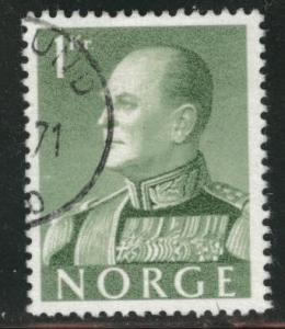 Norway Scott 370 used 1959 stamp on phos paper