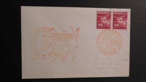 1952 Naha Ryukyu Island First Day Cover FDC Ryukyu Government Establishment