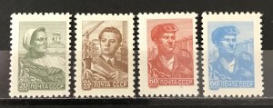 Russia 1958-60 #2290-3 MNH, CV $2.75