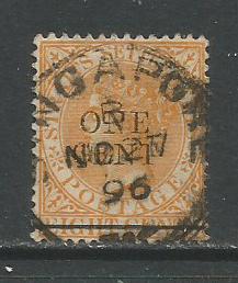 Straits Settlements   #80  Used  (1892)  c.v. $3.25