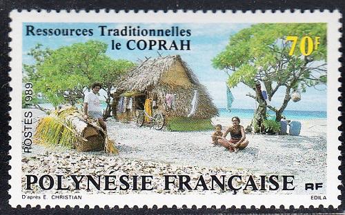 FRENCH POLYNESIA # 505-506 Mint NH - Polynesie Francaise Yvert 326-327