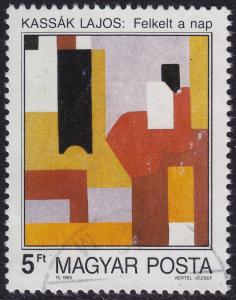 Hungary - 1989 - Scott #3210 - used - Art Kassak