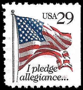 # 2593B USED FLAG AND PLEDGE OF ALEGANCE